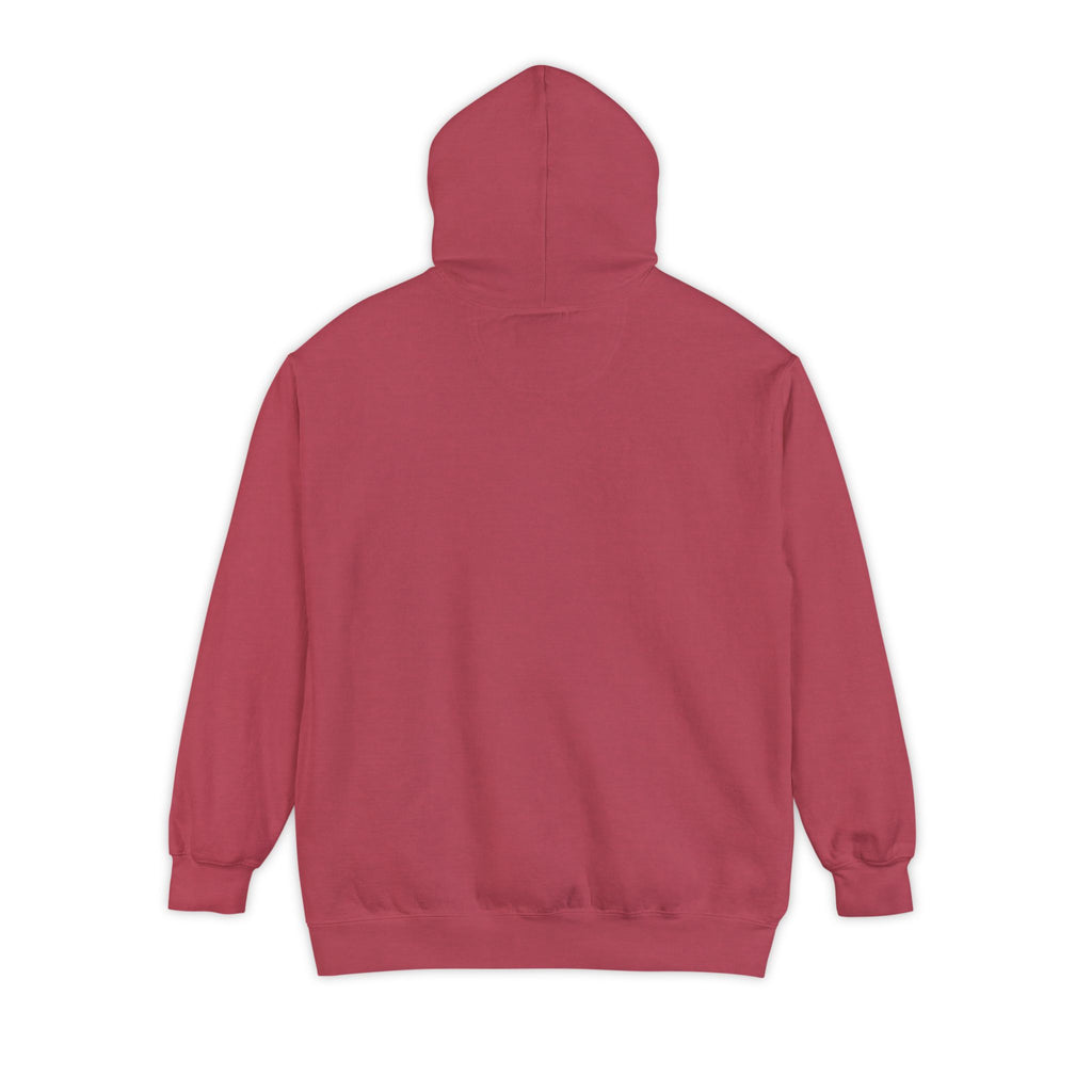 Hoodie — Minimal Gothic Bat Chest Print