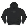 Angelus Nox Hoodie — Gothic Black Pullover with Winged Logo