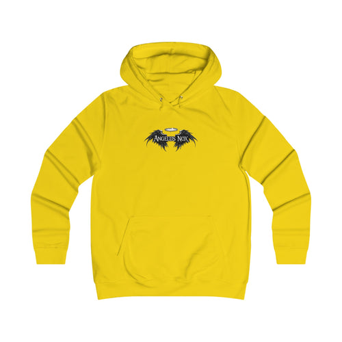 Girlie College Hoodie — Angel Wings Graphic Pullover