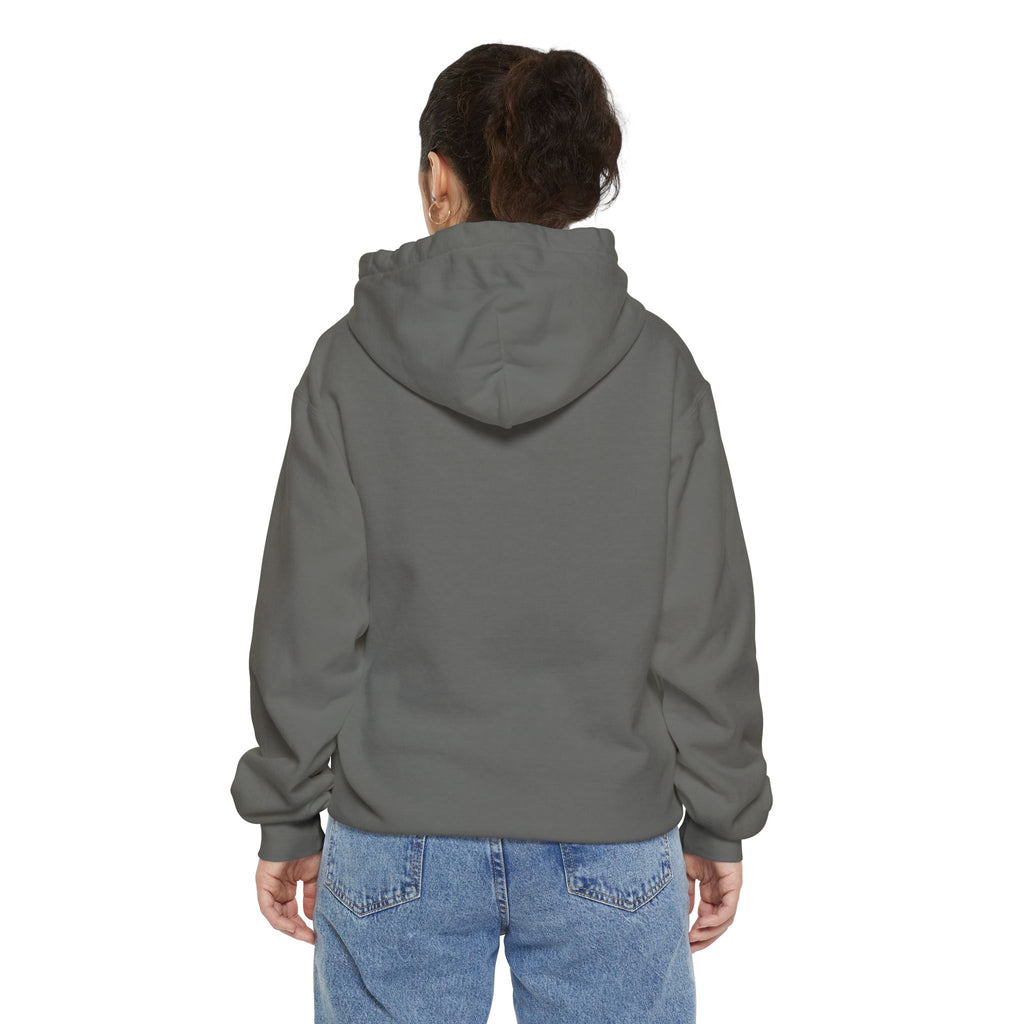 Hoodie — Minimal Gothic Bat Chest Print