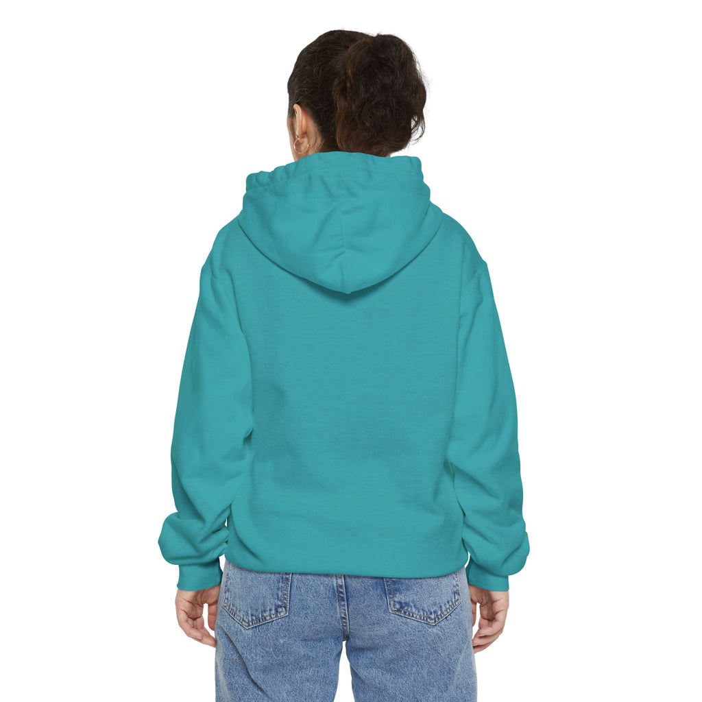 Hoodie — Minimal Gothic Bat Chest Print
