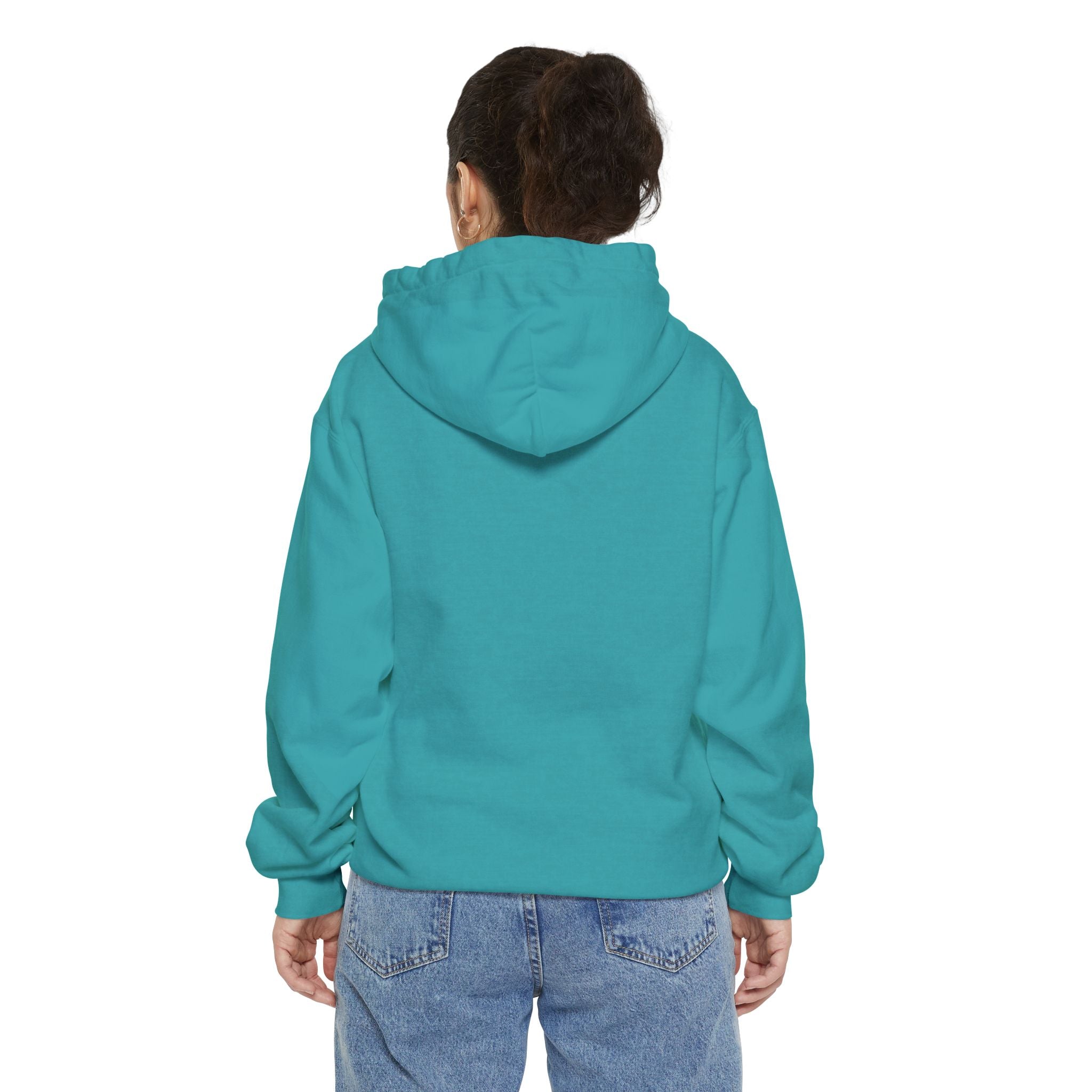 Hoodie — Minimal Gothic Bat Chest Print