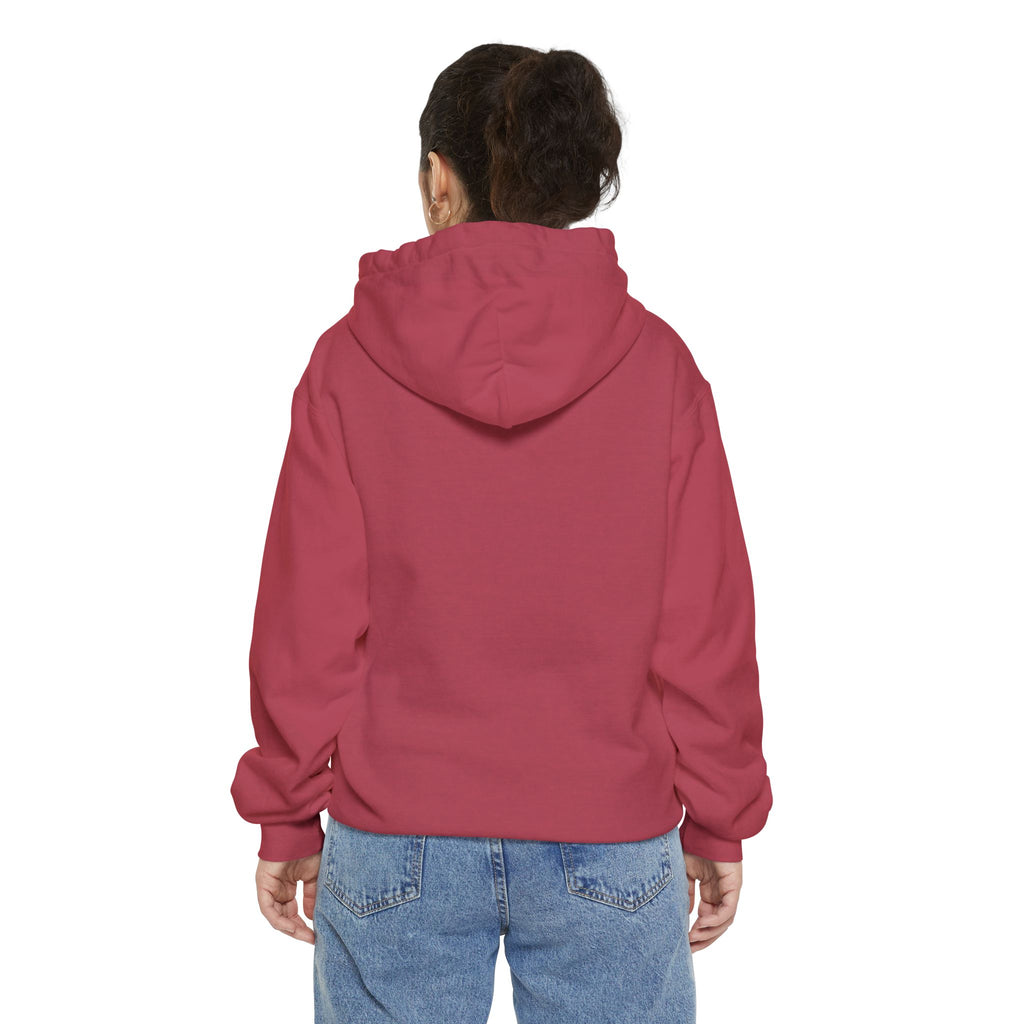 Hoodie — Minimal Gothic Bat Chest Print
